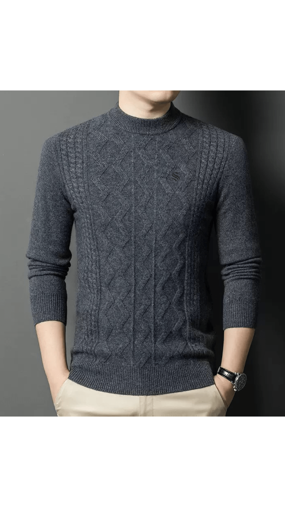 MVP 38 - Sweater for Men - Sarman Fashion - Wholesale Clothing Fashion Brand for Men from Canada