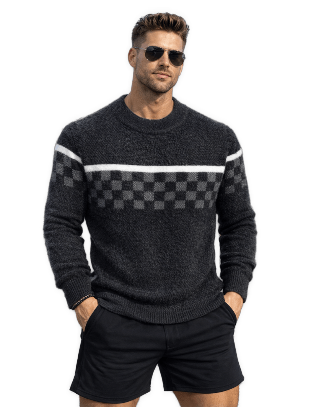 MVP 5 - Sweater for Men - Sarman Fashion - Wholesale Clothing Fashion Brand for Men from Canada