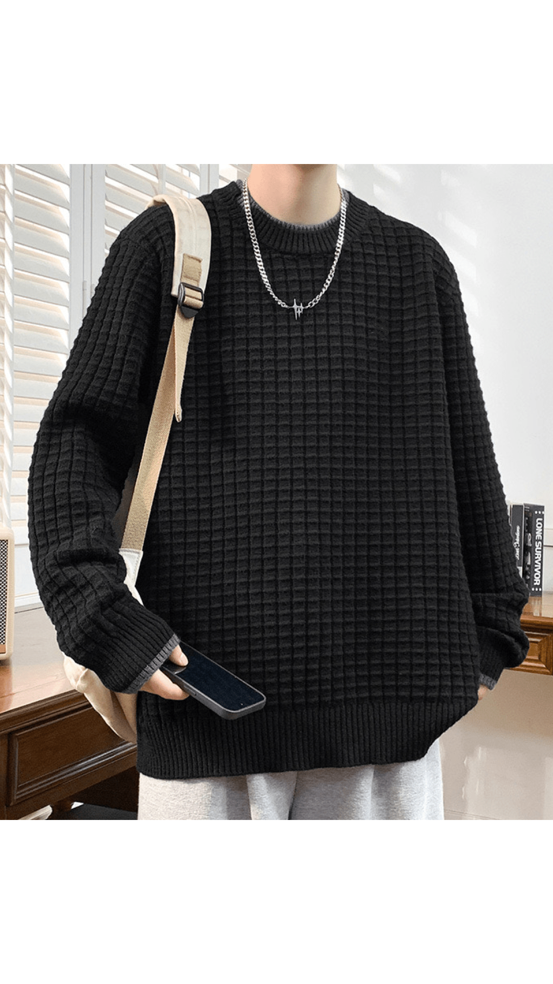 MVP - Sweater for Men - Sarman Fashion - Wholesale Clothing Fashion Brand for Men from Canada