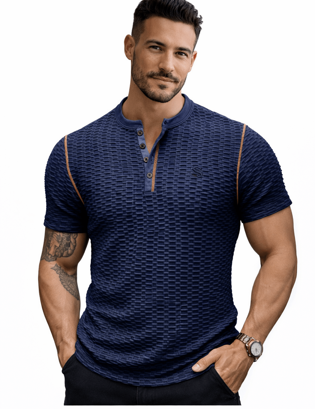 Nacunon - T-Shirt for Men - Sarman Fashion - Wholesale Clothing Fashion Brand for Men from Canada