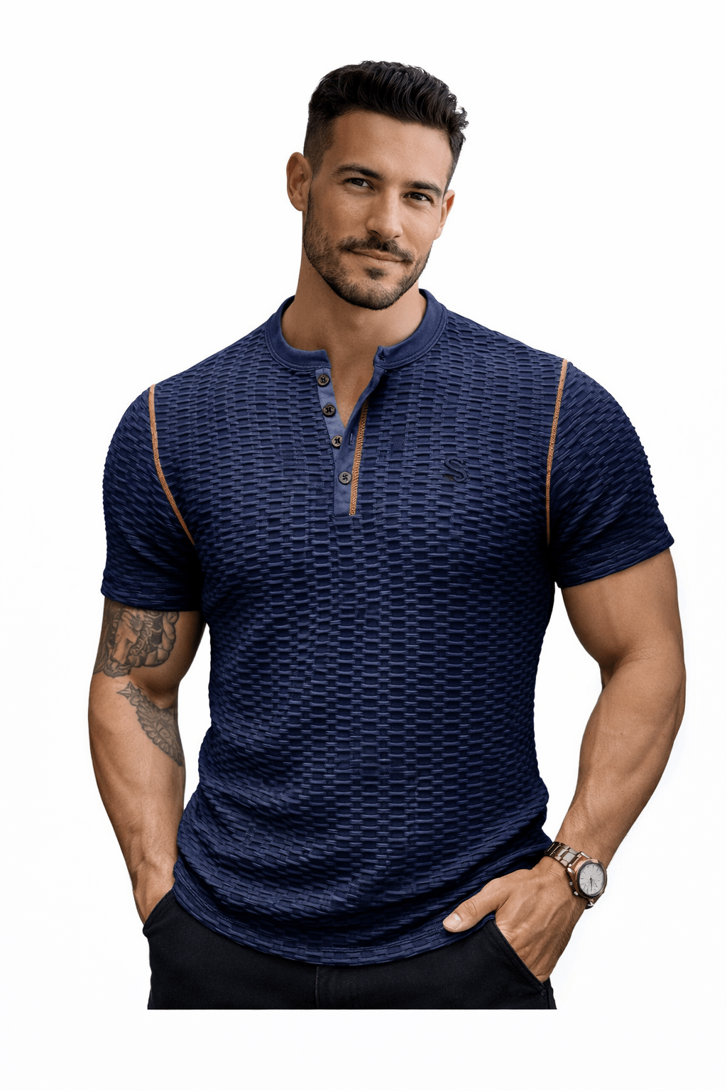 Nacunon - T-Shirt for Men - Sarman Fashion - Wholesale Clothing Fashion Brand for Men from Canada