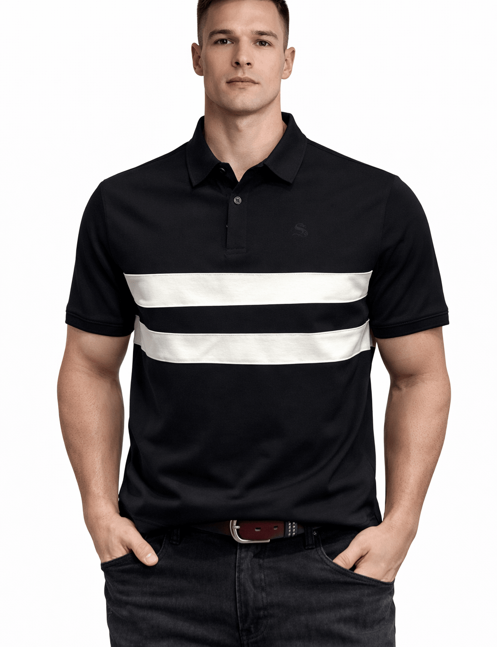 Nava 8 - Polo Shirt for Men - Sarman Fashion - Wholesale Clothing Fashion Brand for Men from Canada