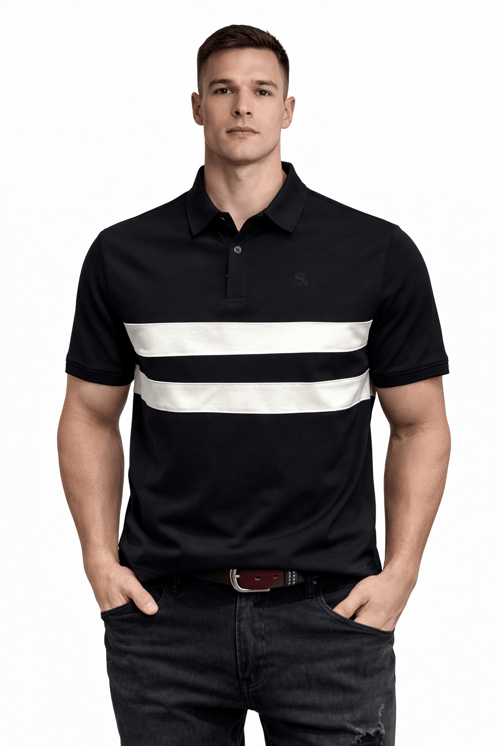 Nava 8 - Polo Shirt for Men - Sarman Fashion - Wholesale Clothing Fashion Brand for Men from Canada