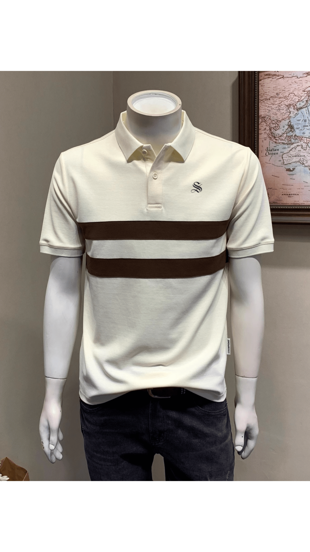 Nava 8 - Polo Shirt for Men - Sarman Fashion - Wholesale Clothing Fashion Brand for Men from Canada