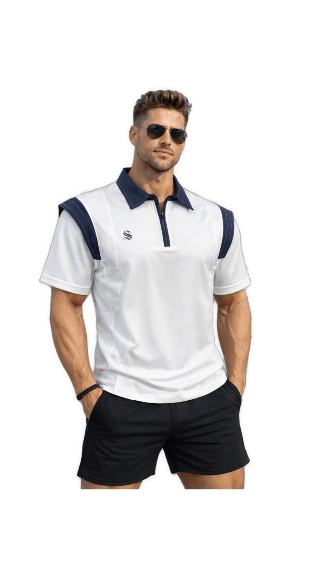 Nava 9 - Polo Shirt for Men - Sarman Fashion - Wholesale Clothing Fashion Brand for Men from Canada