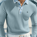 Naza 2 - Long Sleeves Polo Shirt for Men - Sarman Fashion - Wholesale Clothing Fashion Brand for Men from Canada