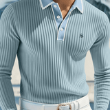 Naza 2 - Long Sleeves Polo Shirt for Men - Sarman Fashion - Wholesale Clothing Fashion Brand for Men from Canada
