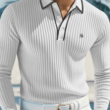 Naza 2 - Long Sleeves Polo Shirt for Men - Sarman Fashion - Wholesale Clothing Fashion Brand for Men from Canada