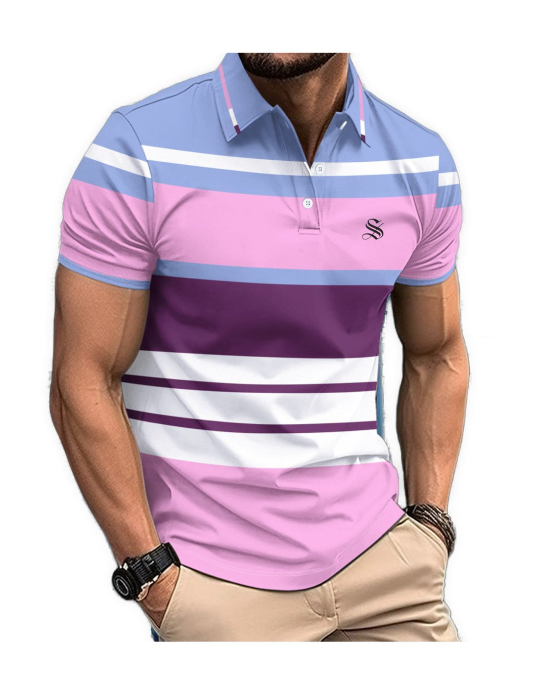 NBK 2 - Polo Shirt for Men - Sarman Fashion - Wholesale Clothing Fashion Brand for Men from Canada