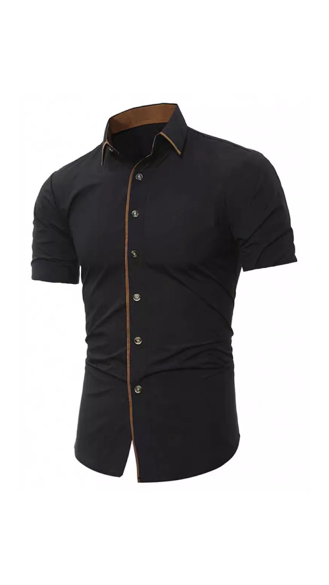 Neana - Short Sleeves Shirt for Men - Sarman Fashion - Wholesale Clothing Fashion Brand for Men from Canada