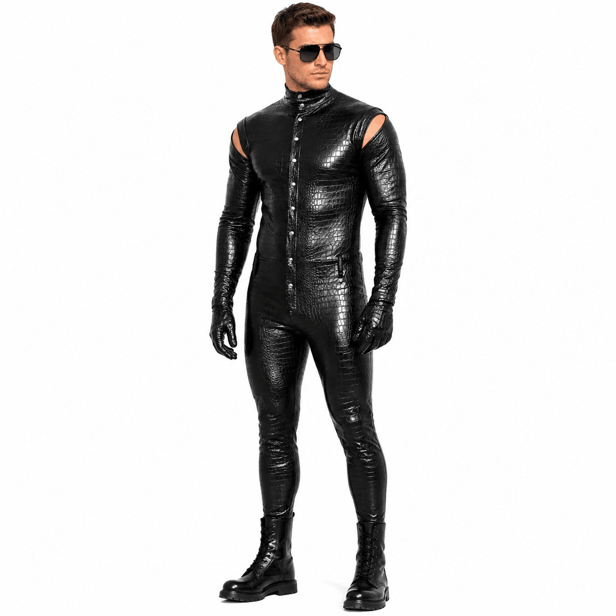 Nebiz 10 - Jumpsuit Leggings for Men - Sarman Fashion - Wholesale Clothing Fashion Brand for Men from Canada