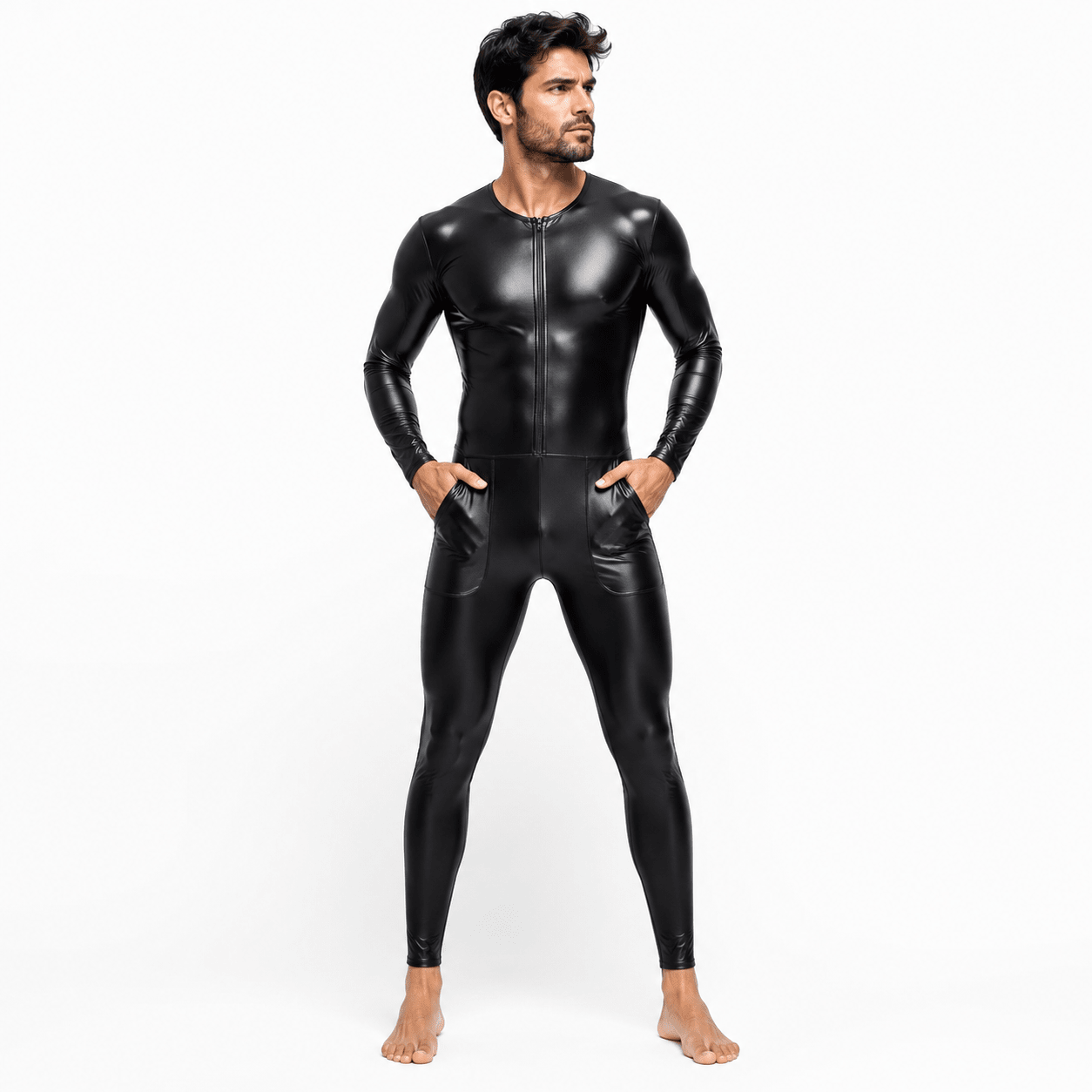 Nebiz 20 - Jumpsuit Leggings for Men - Sarman Fashion - Wholesale Clothing Fashion Brand for Men from Canada
