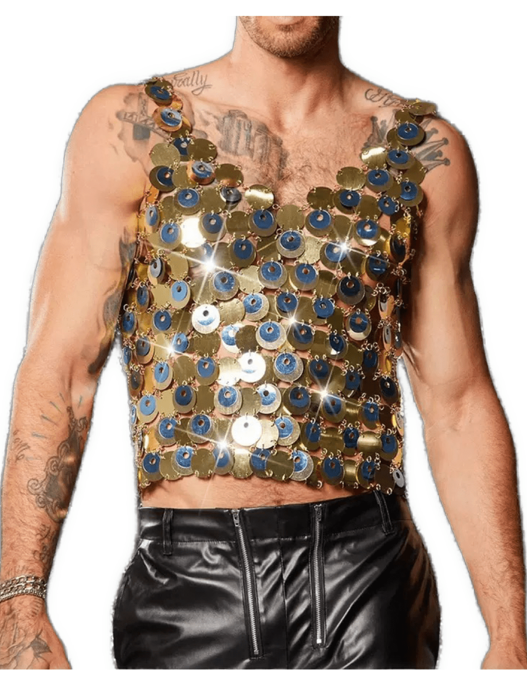 NewkaSR 2 - Tank Top for Men - Sarman Fashion - Wholesale Clothing Fashion Brand for Men from Canada