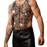 NewkaSR 3 - Tank Top for Men - Sarman Fashion - Wholesale Clothing Fashion Brand for Men from Canada