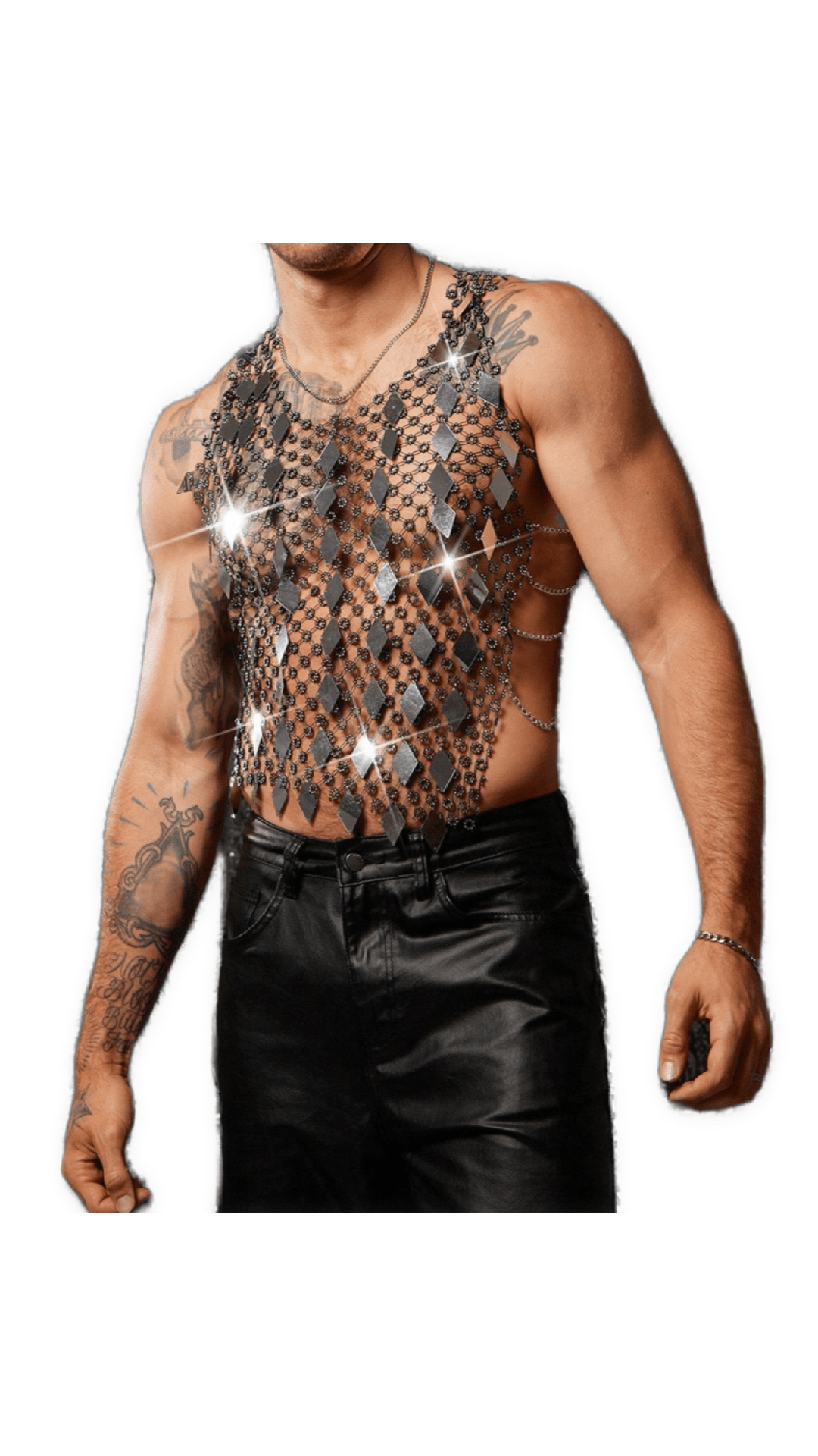 NewkaSR 3 - Tank Top for Men - Sarman Fashion - Wholesale Clothing Fashion Brand for Men from Canada