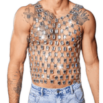 NewkaSR 4 - Tank Top for Men - Sarman Fashion - Wholesale Clothing Fashion Brand for Men from Canada
