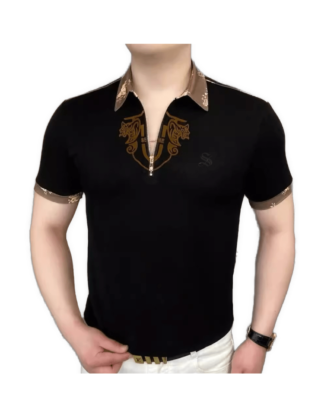 NHOL 3 - Polo Shirt for Men - Sarman Fashion - Wholesale Clothing Fashion Brand for Men from Canada