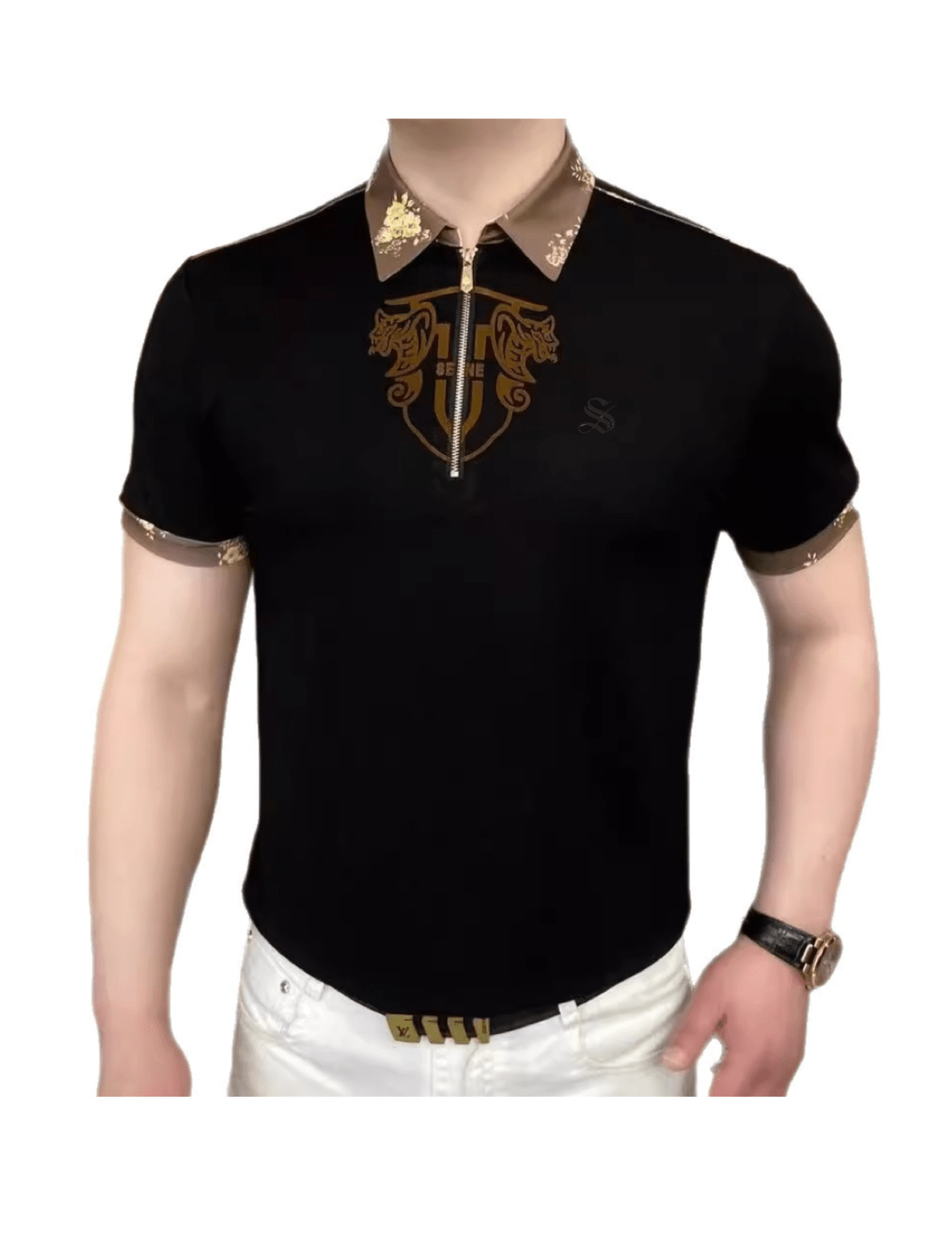 NHOL 3 - Polo Shirt for Men - Sarman Fashion - Wholesale Clothing Fashion Brand for Men from Canada