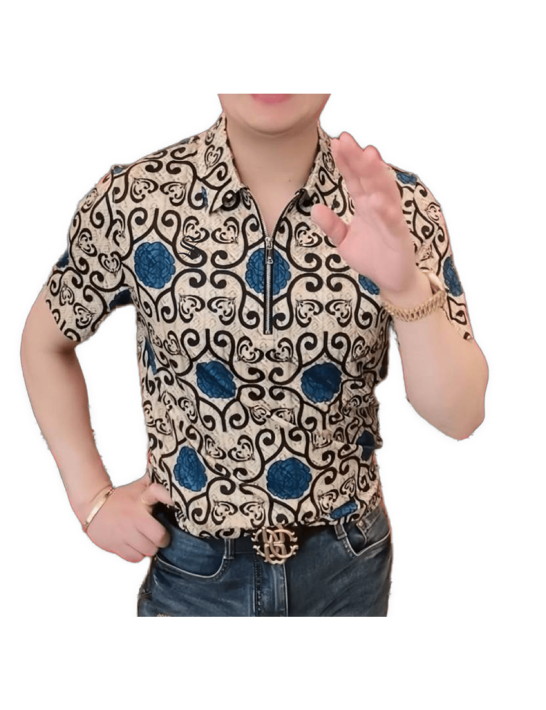 NHOL 4 - Polo Shirt for Men - Sarman Fashion - Wholesale Clothing Fashion Brand for Men from Canada