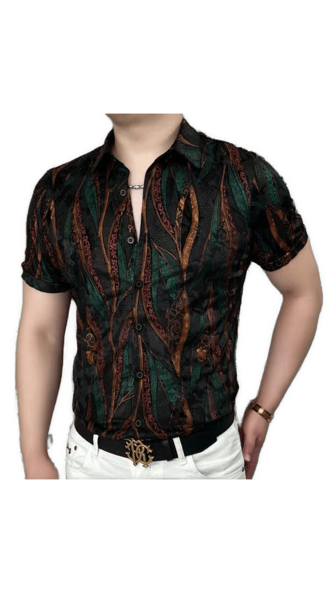 NHOL 5 - Shirt for Men - Sarman Fashion - Wholesale Clothing Fashion Brand for Men from Canada