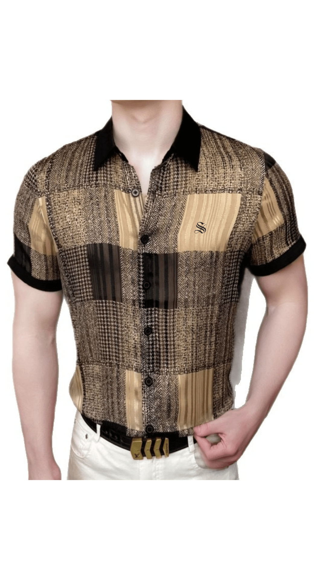 NHOL 54 - Shirt for Men - Sarman Fashion - Wholesale Clothing Fashion Brand for Men from Canada
