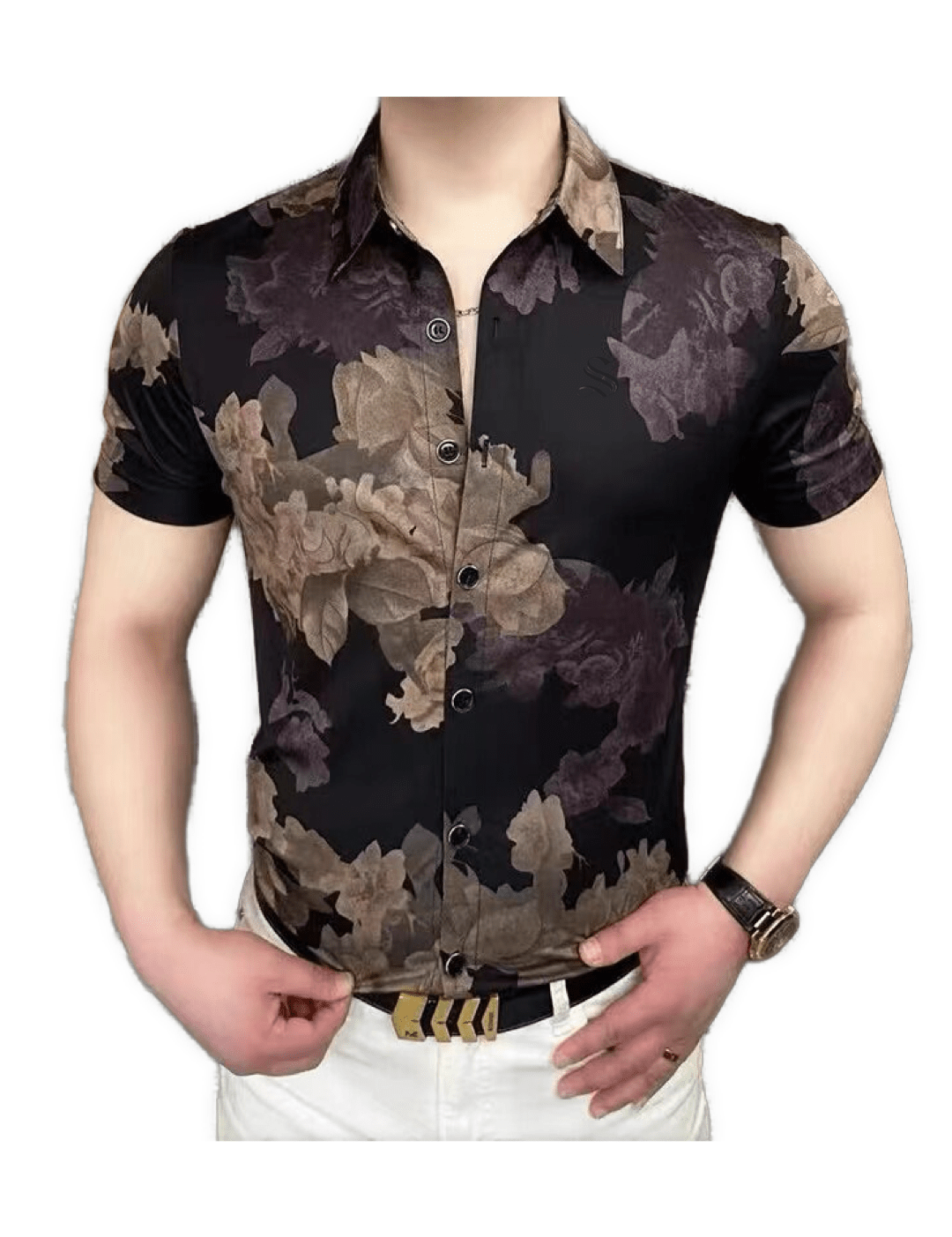 NHOL 6 - Shirt for Men - Sarman Fashion - Wholesale Clothing Fashion Brand for Men from Canada