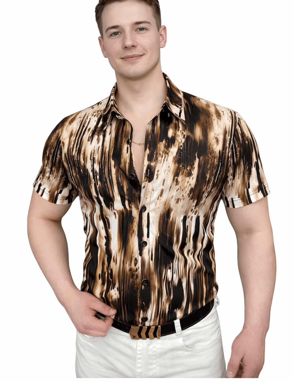 NHOL 7 - Shirt for Men - Sarman Fashion - Wholesale Clothing Fashion Brand for Men from Canada