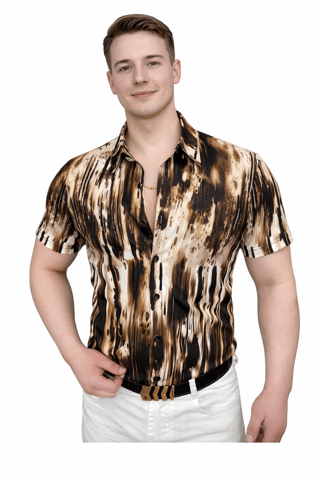 NHOL 7 - Shirt for Men - Sarman Fashion - Wholesale Clothing Fashion Brand for Men from Canada