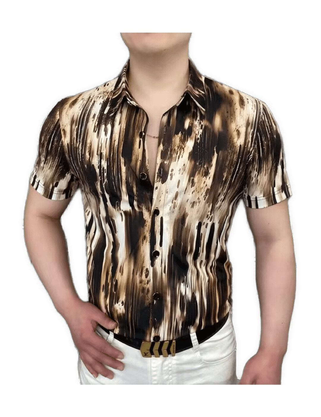 NHOL 7 - Shirt for Men - Sarman Fashion - Wholesale Clothing Fashion Brand for Men from Canada