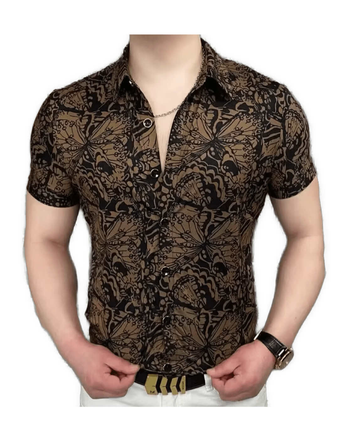 NHOL 8 - Shirt for Men - Sarman Fashion - Wholesale Clothing Fashion Brand for Men from Canada