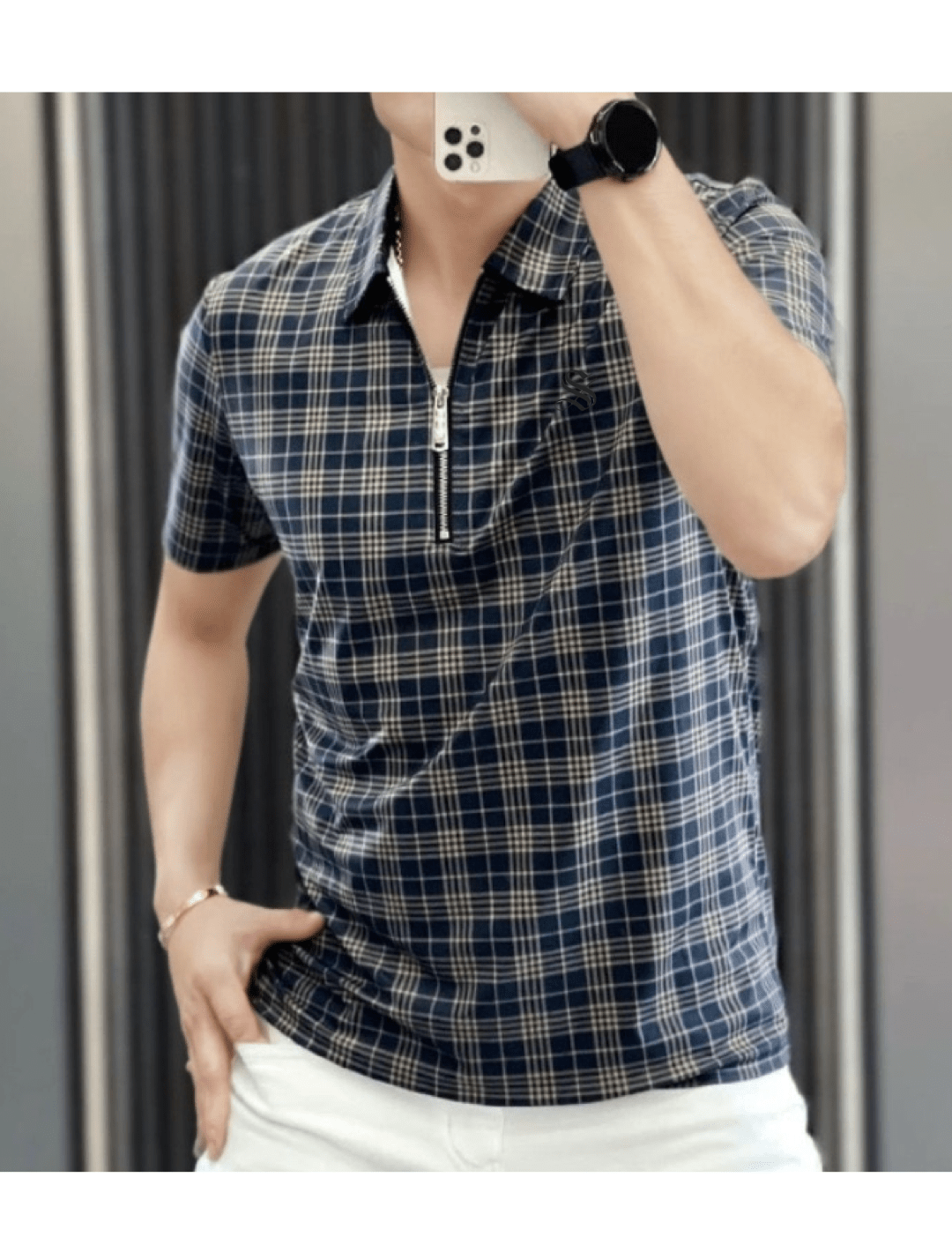 NHOLV 2 - Polo Shirt for Men - Sarman Fashion - Wholesale Clothing Fashion Brand for Men from Canada
