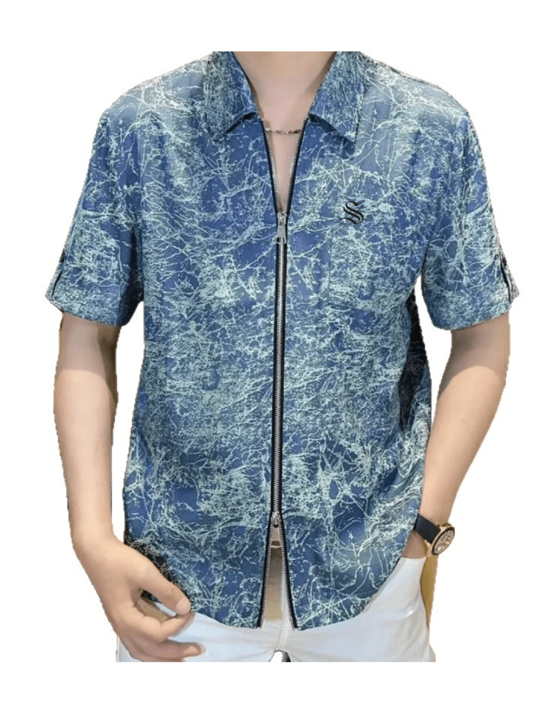 NHOLV 3 - Polo Shirt for Men - Sarman Fashion - Wholesale Clothing Fashion Brand for Men from Canada