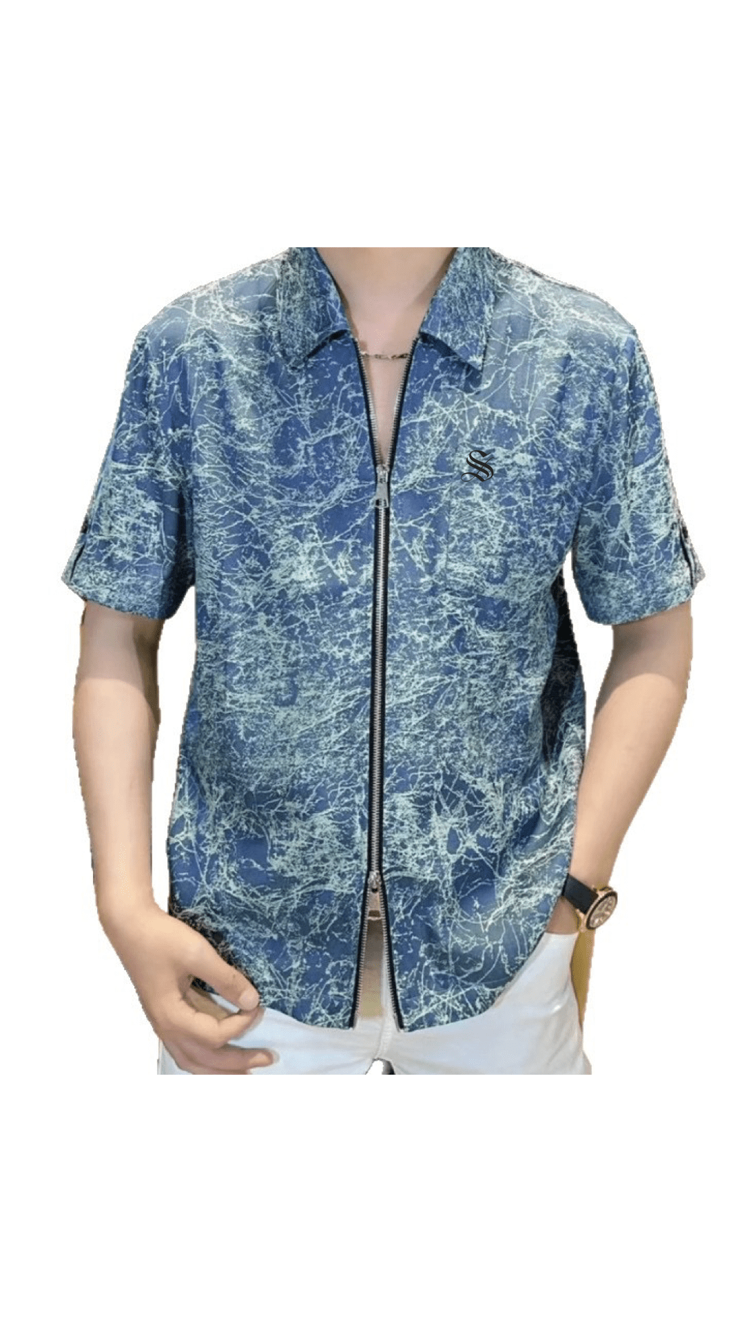 NHOLV 3 - Polo Shirt for Men - Sarman Fashion - Wholesale Clothing Fashion Brand for Men from Canada