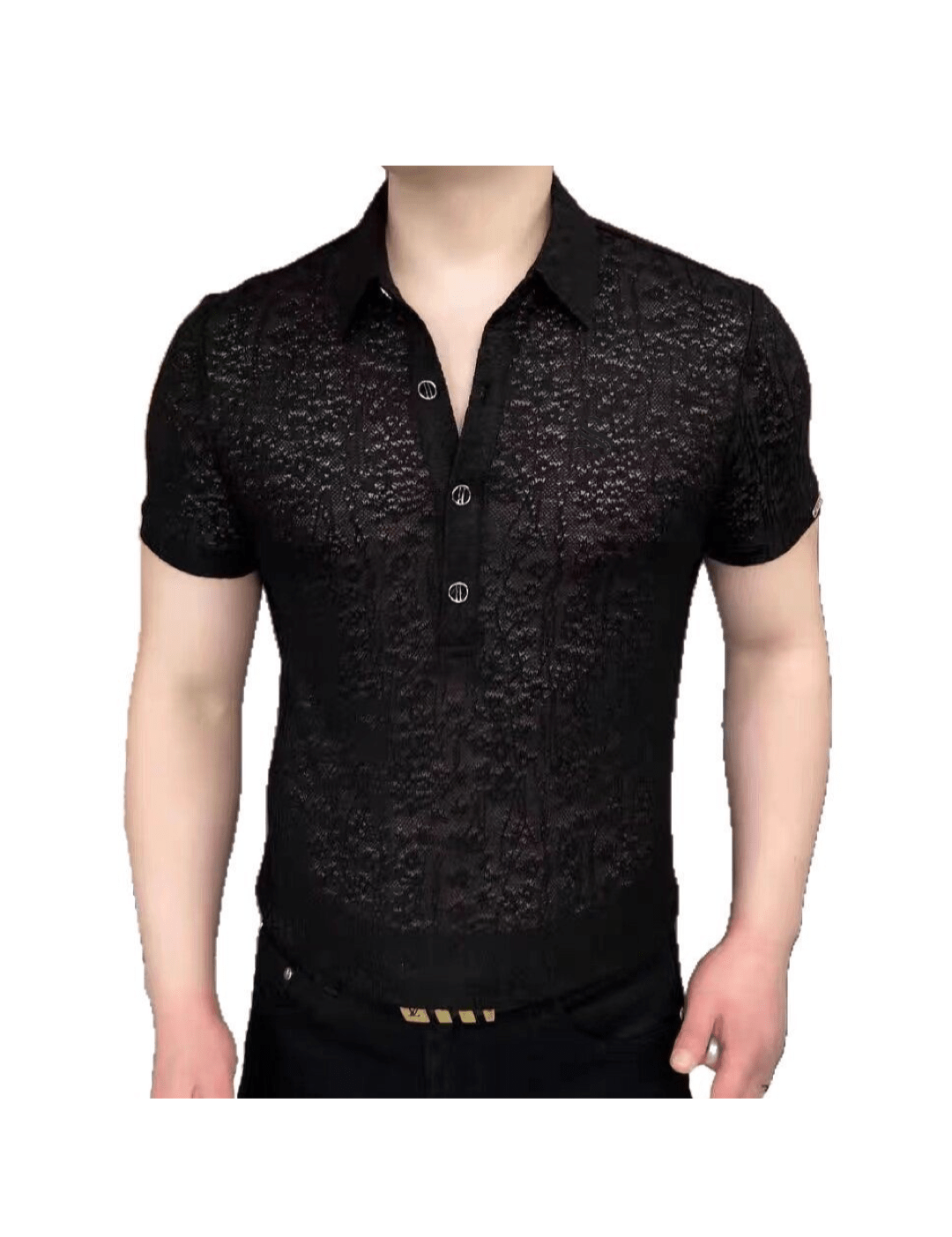 NHOLV 4 - Polo Shirt for Men - Sarman Fashion - Wholesale Clothing Fashion Brand for Men from Canada