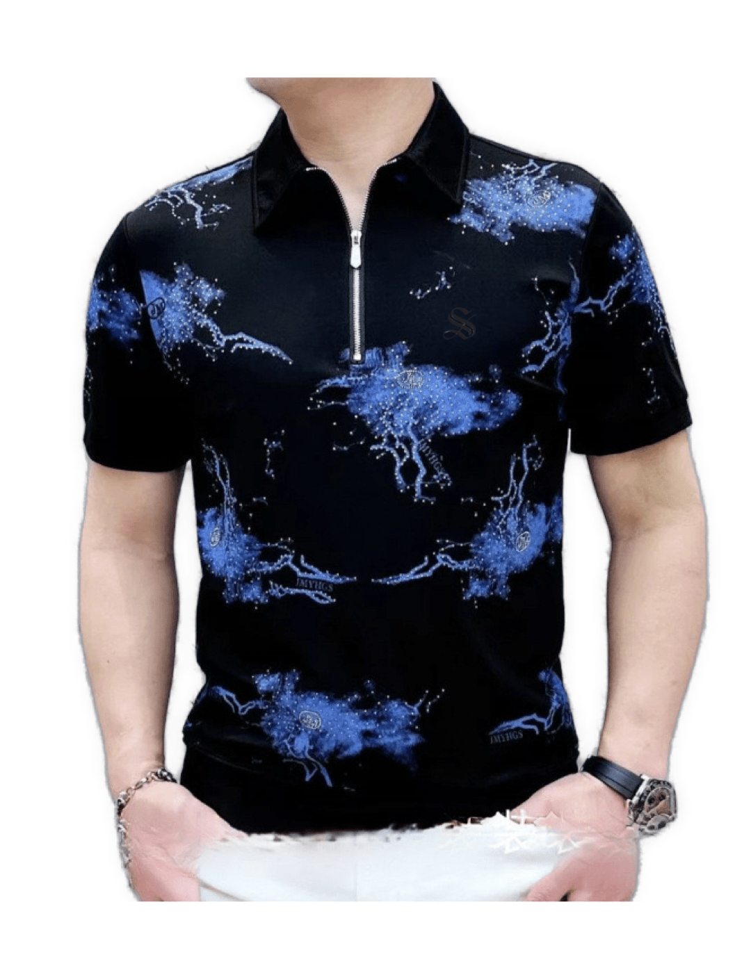 NHOLV 5 - Polo Shirt for Men - Sarman Fashion - Wholesale Clothing Fashion Brand for Men from Canada