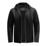 Nibor - Black Jacket for Men - Sarman Fashion - Wholesale Clothing Fashion Brand for Men from Canada