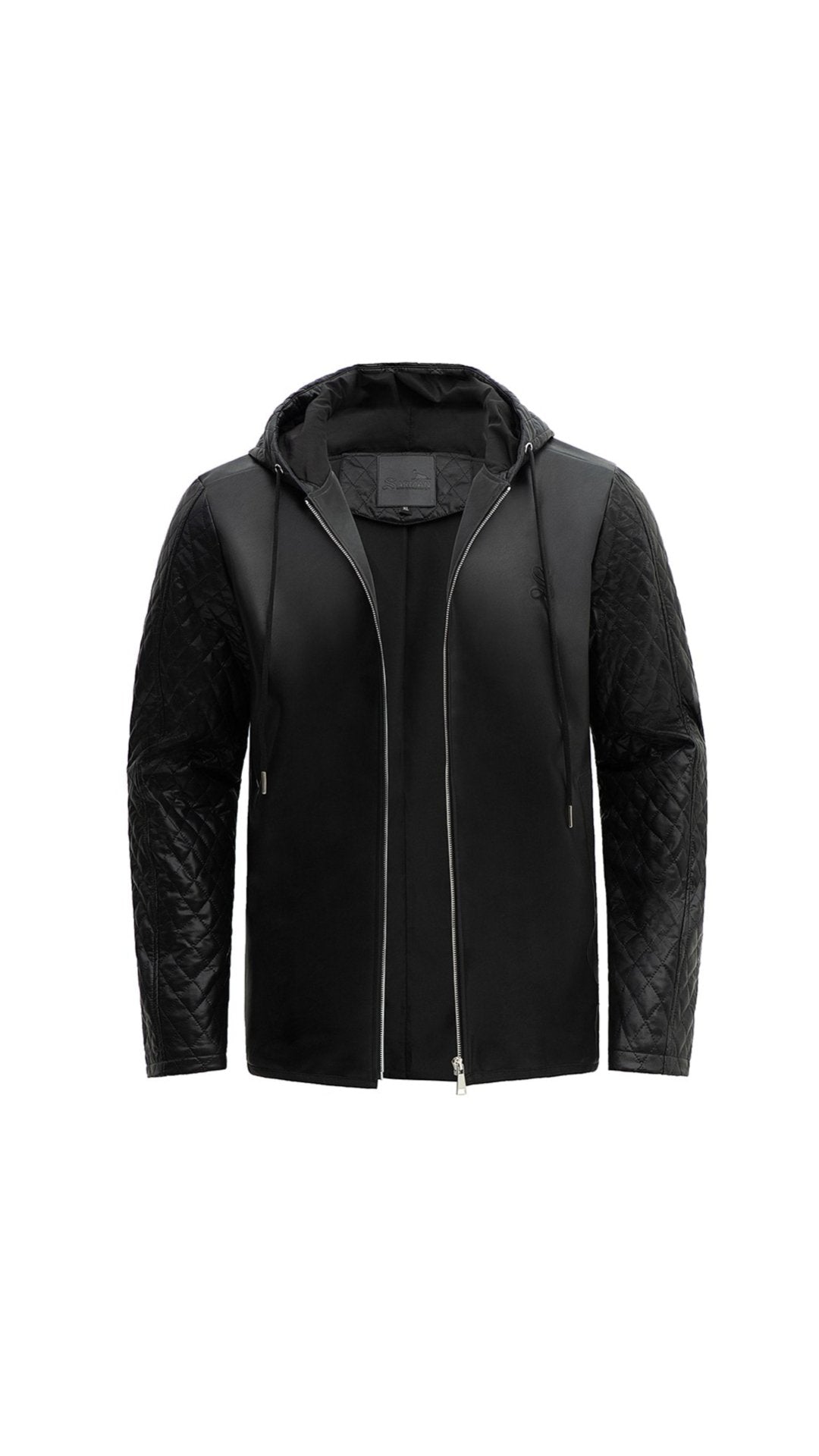 Nibor - Black Jacket for Men - Sarman Fashion - Wholesale Clothing Fashion Brand for Men from Canada