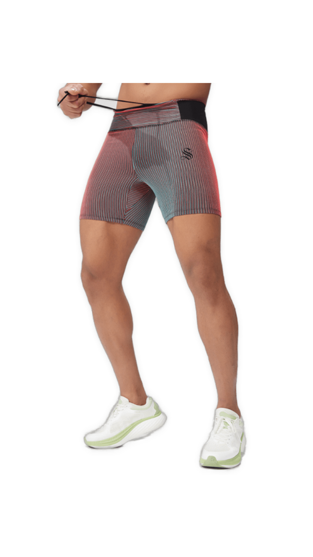 Nika - Leggings Shorts for Men - Sarman Fashion - Wholesale Clothing Fashion Brand for Men from Canada