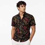 NIKK - Short Sleeves Shirt for Men - Sarman Fashion - Wholesale Clothing Fashion Brand for Men from Canada
