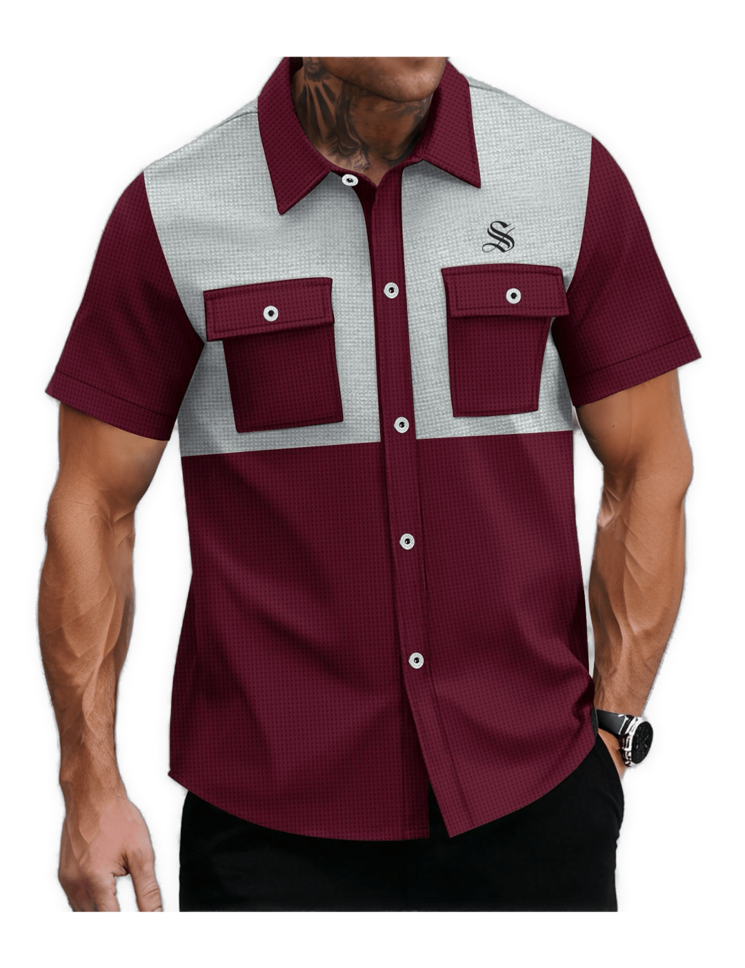 NILO - Shirt for Men - Sarman Fashion - Wholesale Clothing Fashion Brand for Men from Canada