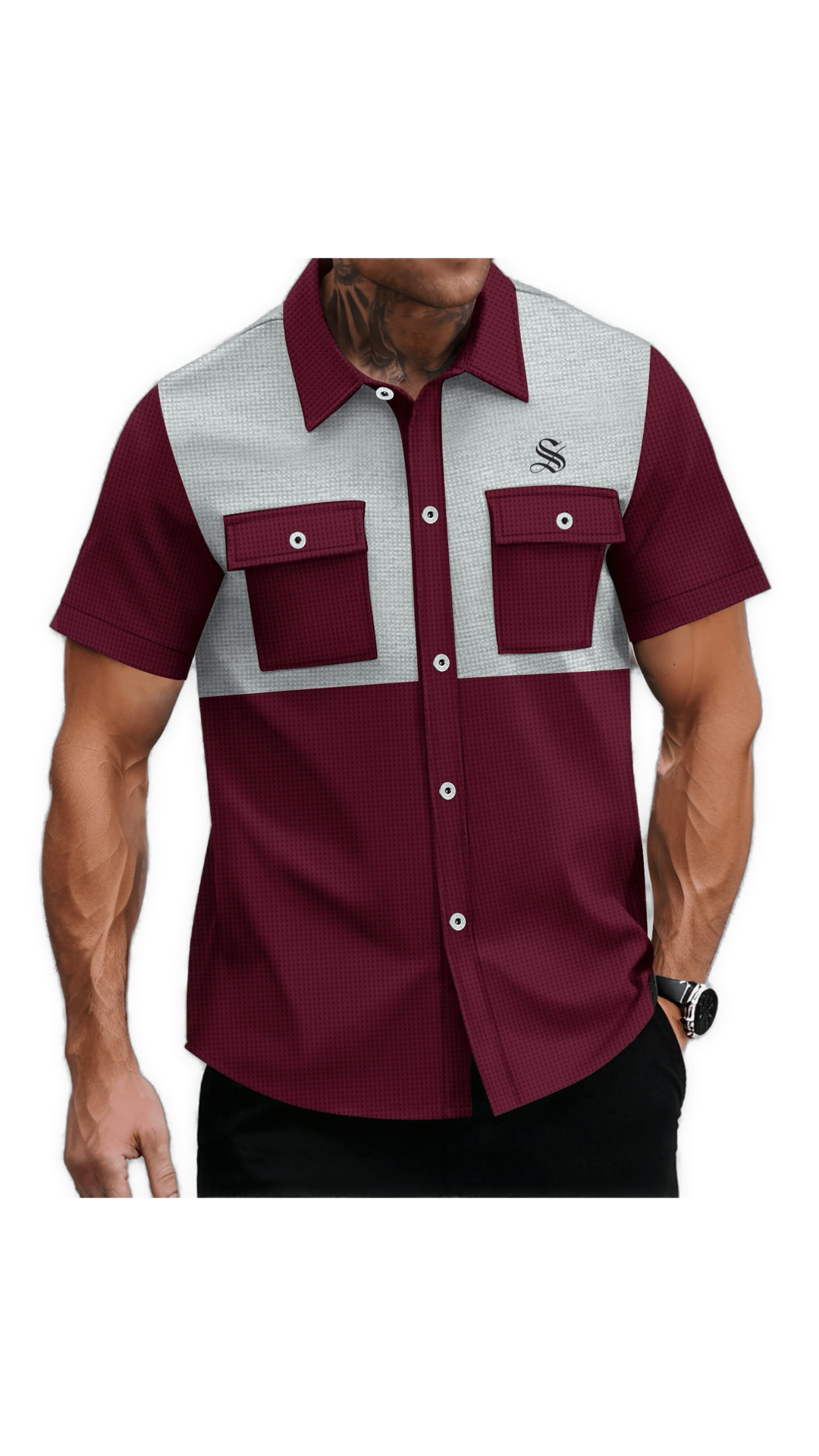 NILO - Shirt for Men - Sarman Fashion - Wholesale Clothing Fashion Brand for Men from Canada
