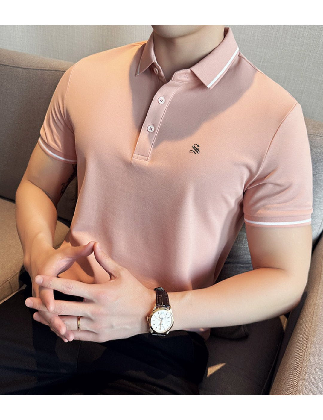 NKNOK - Polo Shirt for Men - Sarman Fashion - Wholesale Clothing Fashion Brand for Men from Canada