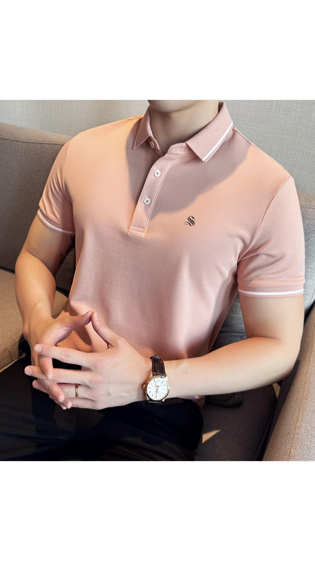 NKNOK - Polo Shirt for Men - Sarman Fashion - Wholesale Clothing Fashion Brand for Men from Canada