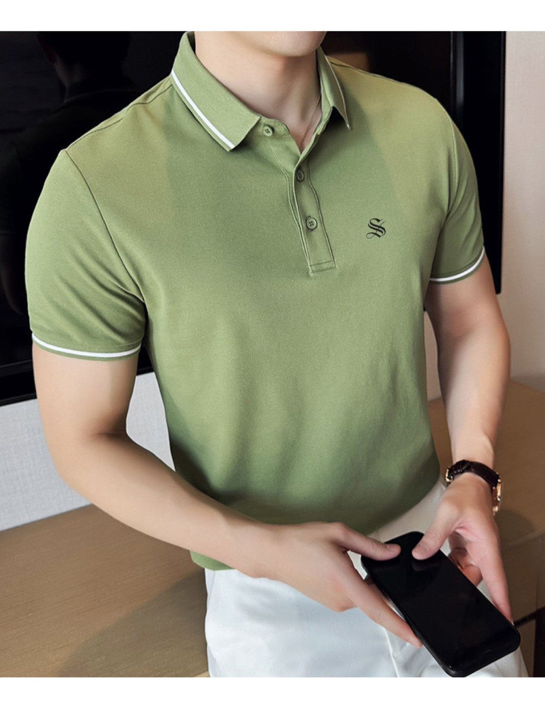 NKNOK - Polo Shirt for Men - Sarman Fashion - Wholesale Clothing Fashion Brand for Men from Canada