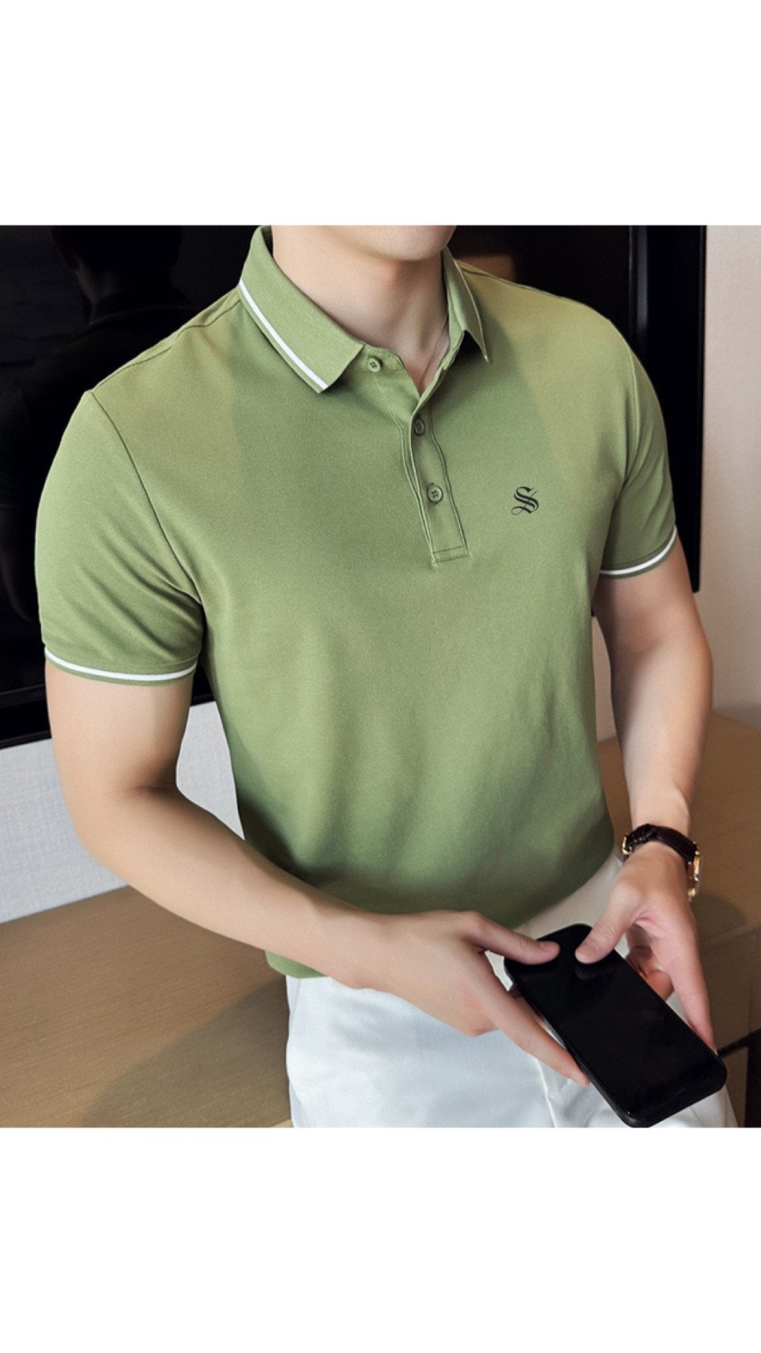 NKNOK - Polo Shirt for Men - Sarman Fashion - Wholesale Clothing Fashion Brand for Men from Canada