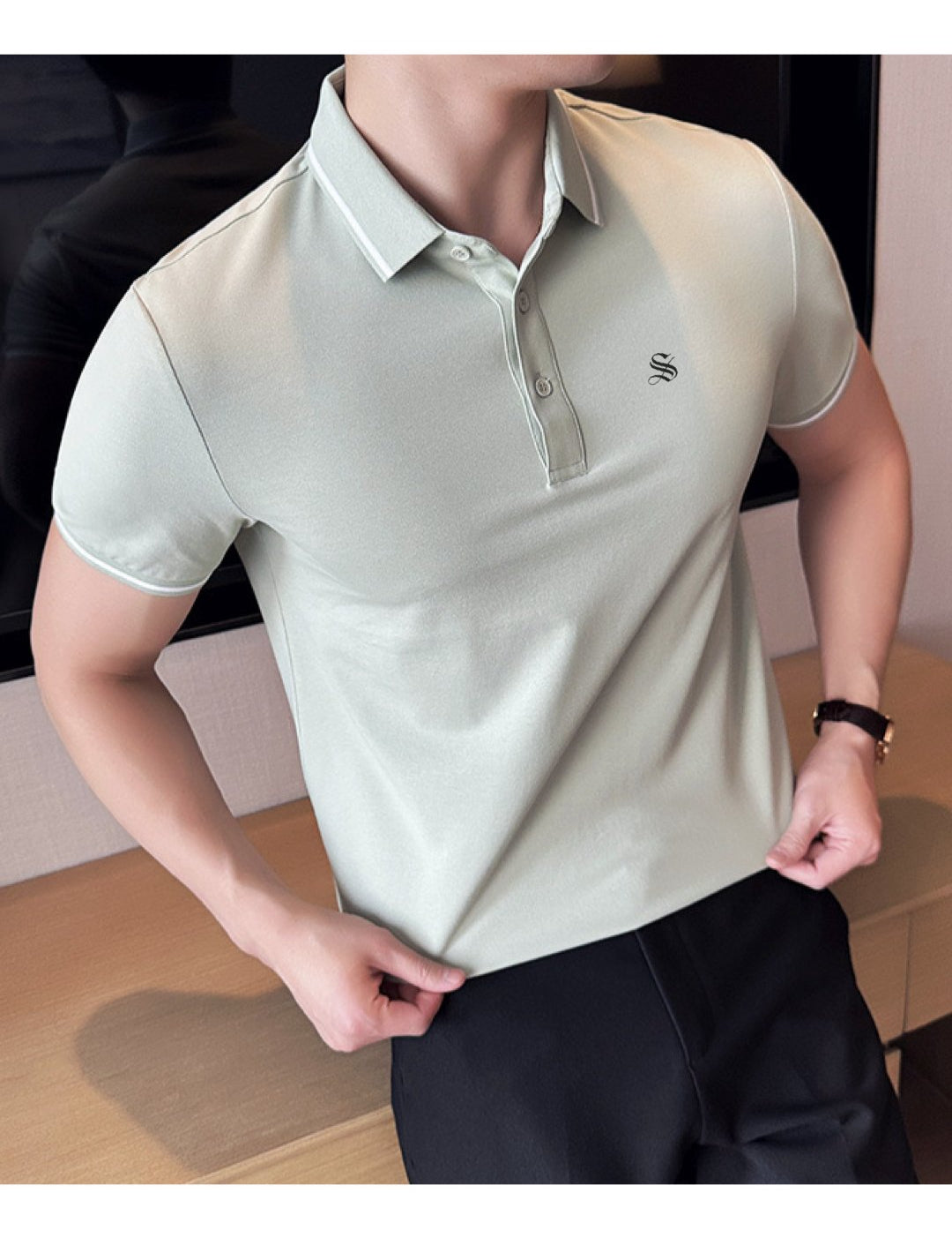 NKNOK - Polo Shirt for Men - Sarman Fashion - Wholesale Clothing Fashion Brand for Men from Canada