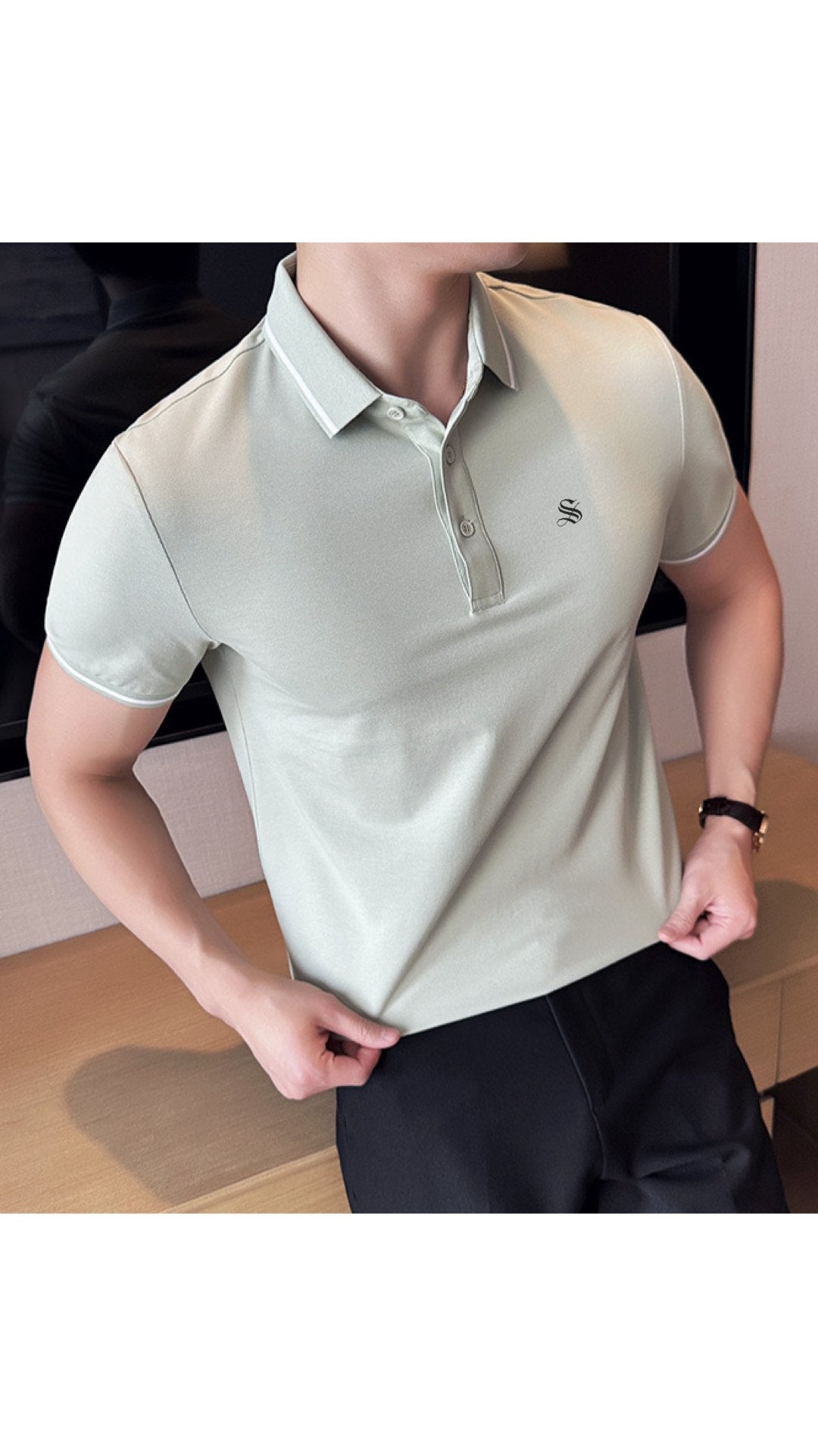 NKNOK - Polo Shirt for Men - Sarman Fashion - Wholesale Clothing Fashion Brand for Men from Canada