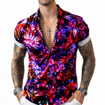 Nokoms 3 - Short Sleeves Shirt for Men - Sarman Fashion - Wholesale Clothing Fashion Brand for Men from Canada