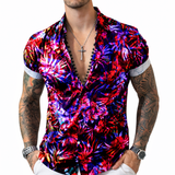 Nokoms 3 - Short Sleeves Shirt for Men - Sarman Fashion - Wholesale Clothing Fashion Brand for Men from Canada