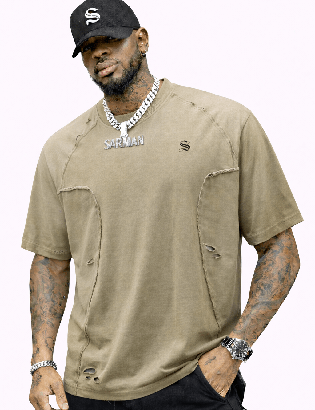 NOPP 3 - T-Shirt for Men - Sarman Fashion - Wholesale Clothing Fashion Brand for Men from Canada
